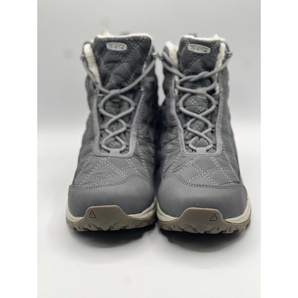 KEEN Women's Terradora 2 Wintry Waterproof Snow Boot, Magnet/Steel Grey Size 8.5 - Picture 2 of 12